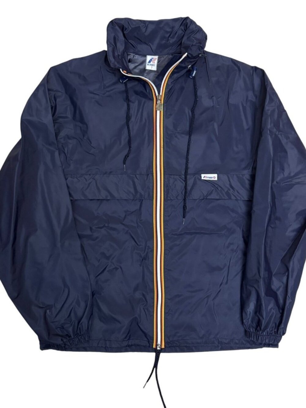 K-WAY Vintage 90s Jacket Rain Waterproof Windbreaker Bomber Coat Mens Small